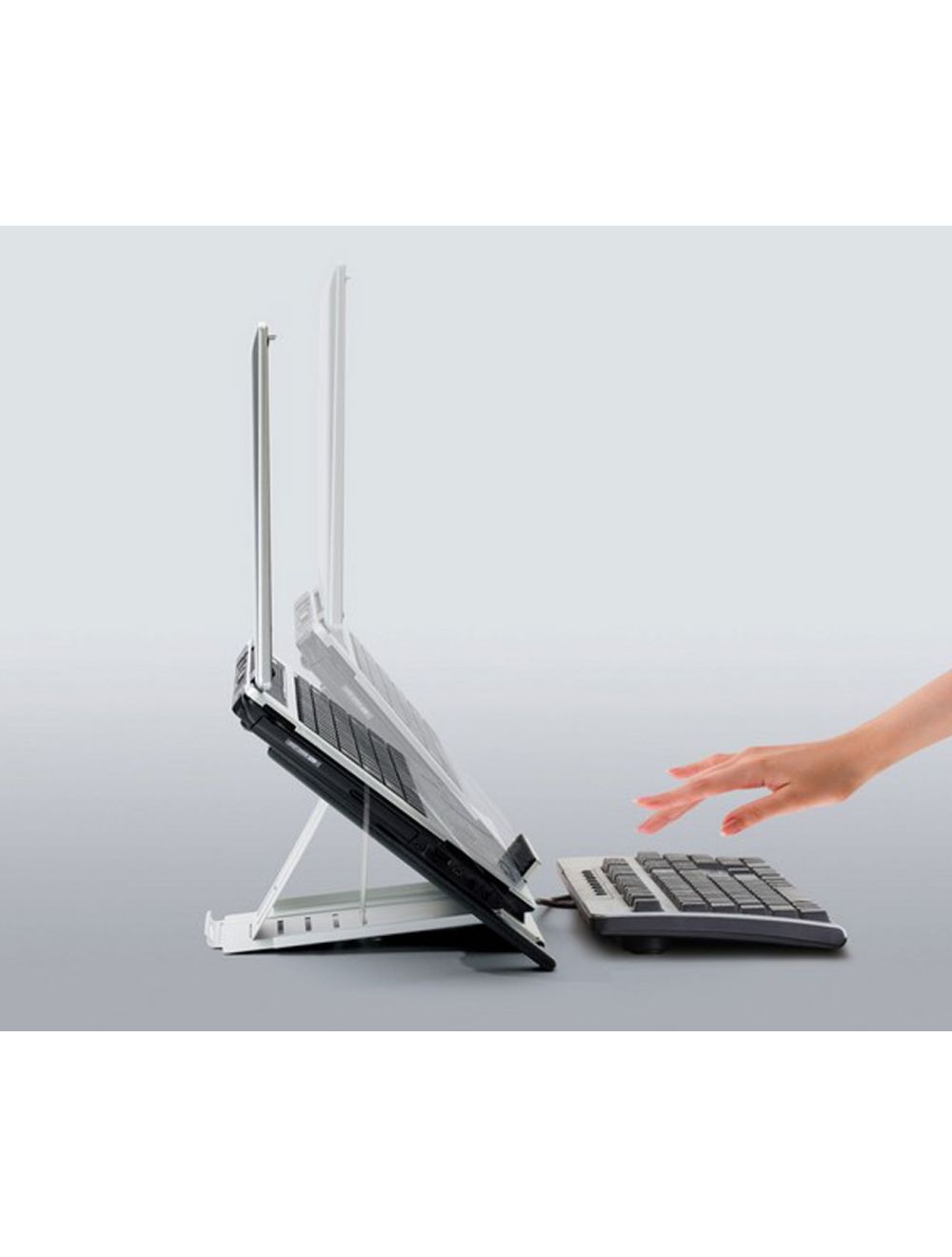 Deskmate surfplatta och bärbar datorstativ