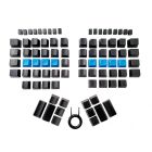 Blank Keycap Set Black for Kinesis Advantage 2 Keyboard