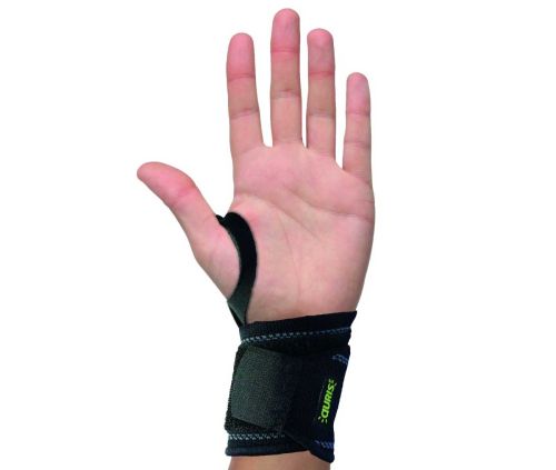 Preventie & welzijn - Magnetic Microfiber Wristband Support Black